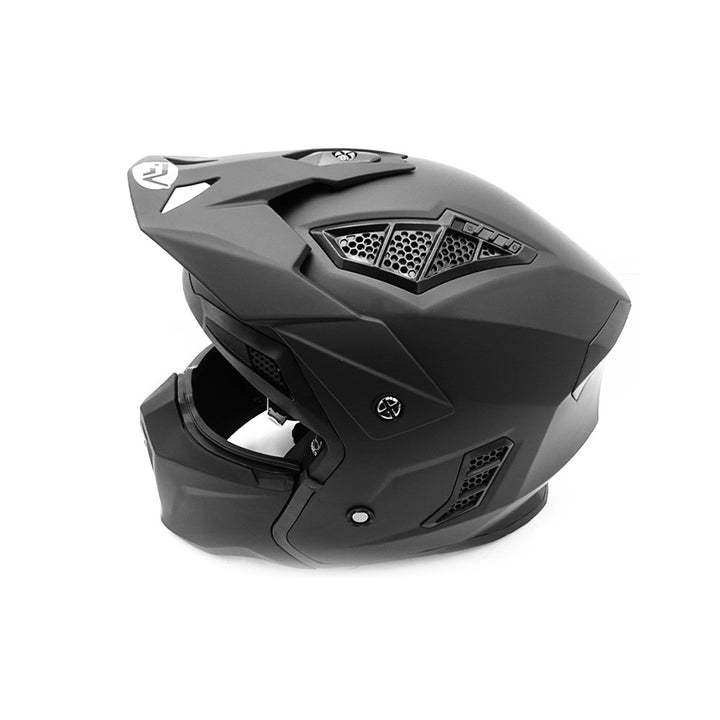 Hero street Full Face helmet ( Matte Black ) - Lifty Electric Scooters