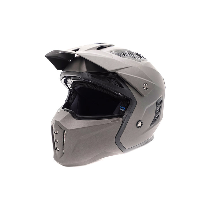 Hero street Full Face helmet ( Matte Bronze ) - Lifty Electric Scooters