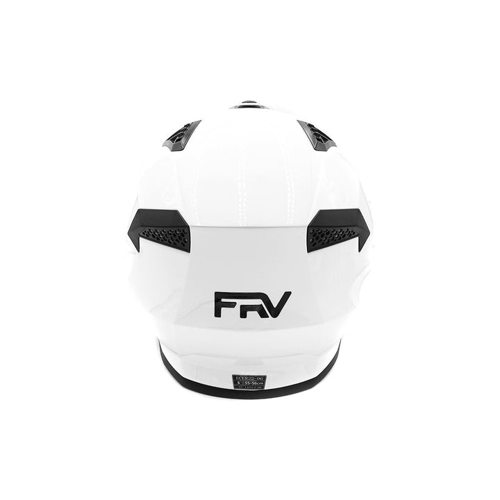 Hero street Full Face helmet ( White ) - Lifty Electric Scooters