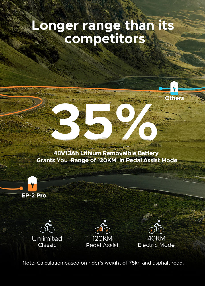 Engwe EP-2 Pro Electric Bike - Lifty Electric Scooters