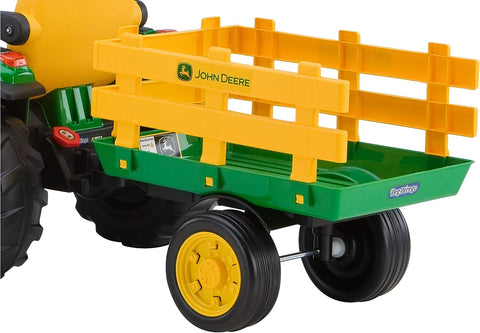 Lifty Electric Tractor John Deere with Trailer 12V - Lifty Electric Scooters