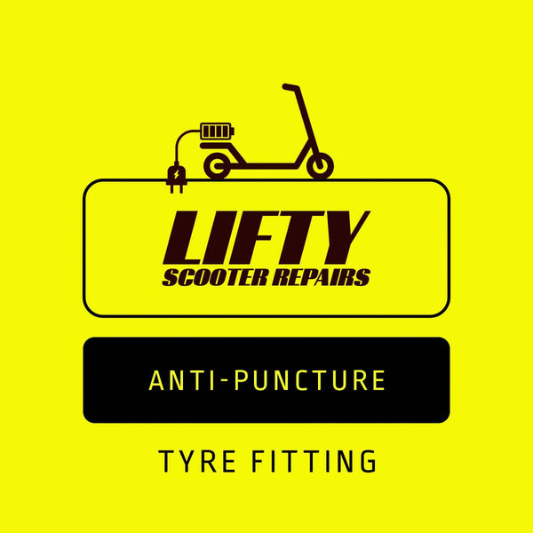 Electric Scooter Anti-Puncture Solid Tire Installation - Lifty Electric Scooters