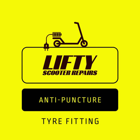 Electric Scooter Anti-Puncture Solid Tire Installation - Lifty Electric Scooters