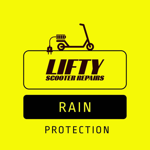 Electric Scooter Rain Protection Installation - Lifty Electric Scooters