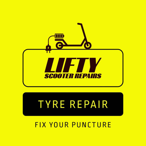 Tyre Repair electric scooter