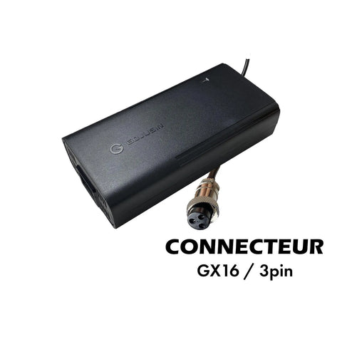 GX16-3p 84V / 2A charger