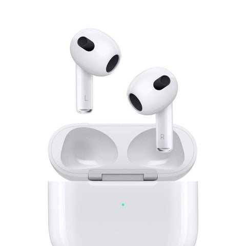 White Apple Airpods