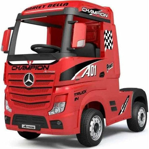 Lorry Injusa Mercedes Benz Actros Red Radio control 12 V 2022 - Lifty Electrics